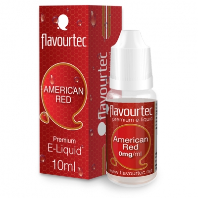 flavourtec AMERICAN RED (Tabakgeschmack) - E-Liquid made in EU