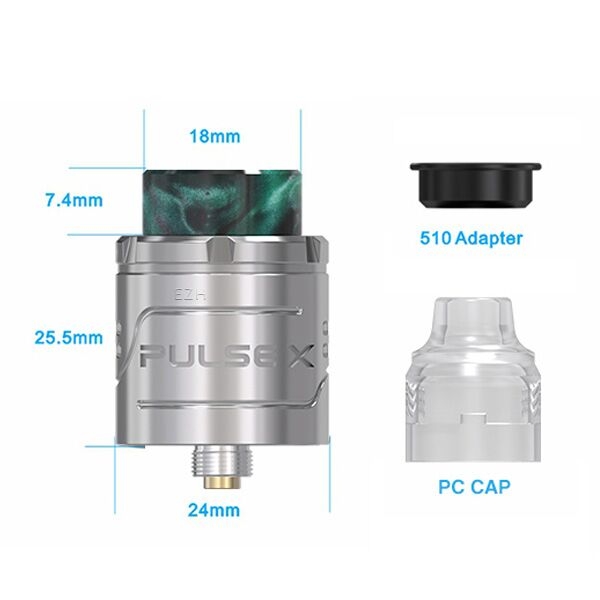 PX RDA Selbstwickelverdampfer -  VandyVape