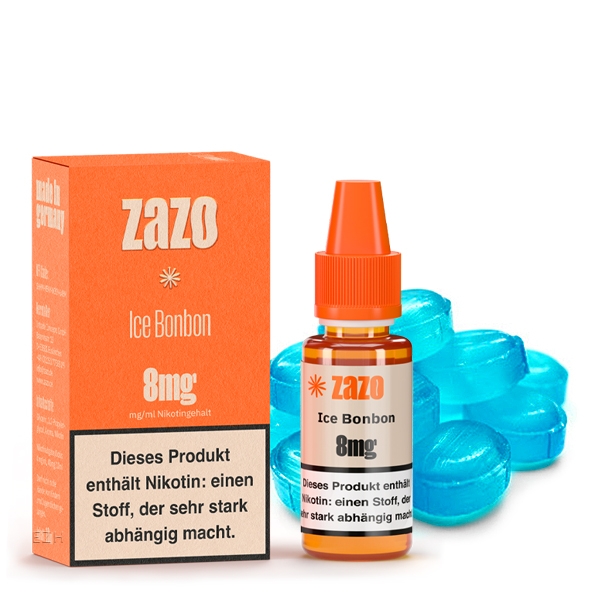 Ice Bonbon E-Liquid 10ml von ZAZO - Made in Germany