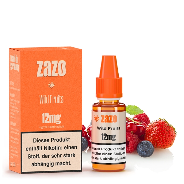 Wild Fruits E-Liquid 10ml von ZAZO - Made in Germany