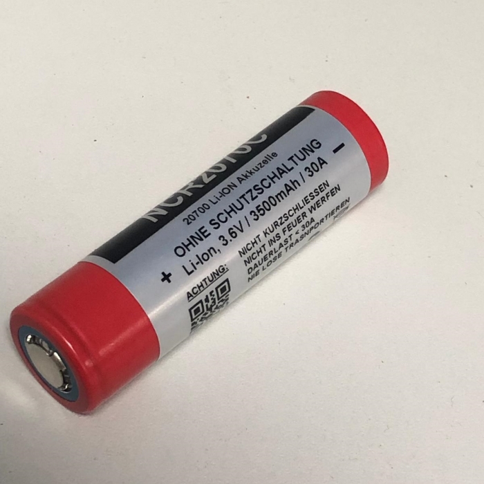 Akku Sanyo NCR2070C 3450 mAh 30A