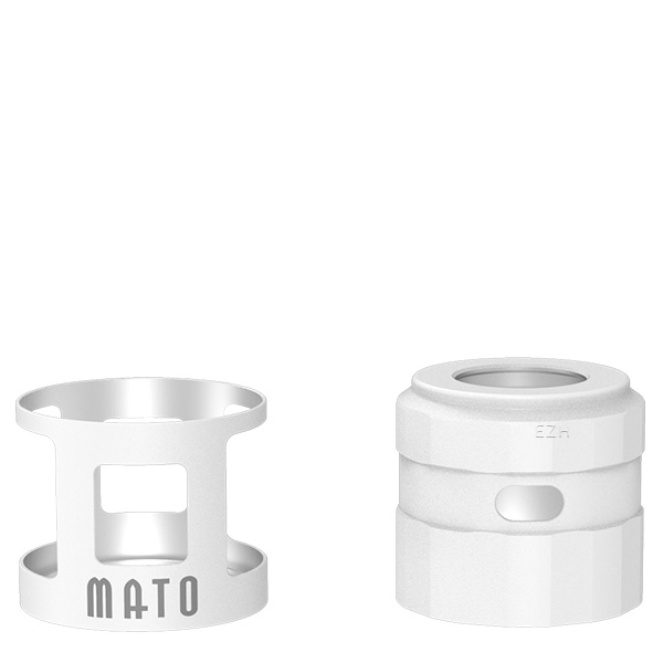 Mato RDTA Tankshield und Topcap *LIMITED BLAU & WEISS* - VANDYVAPE