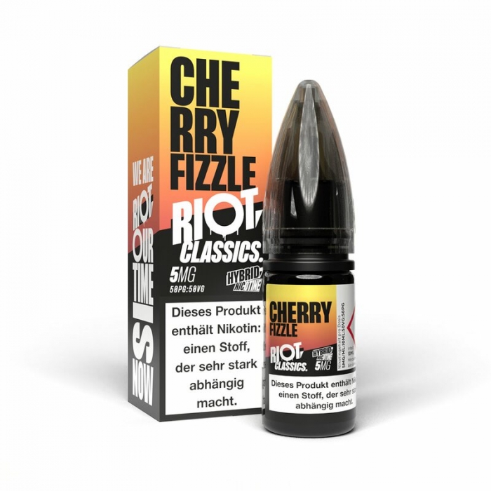 Cherry Fizzle 10ml 20mg Nikotinsalzliquid - Riot Salt Hybrid Nikotin - RIOT SQUAD