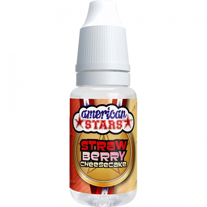 American Stars STRAWBERRY CHEESECAKE - American Style E-Liquid made in EU