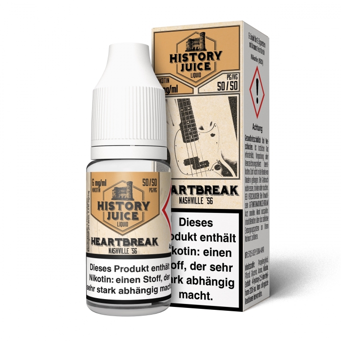 Heartbreak (Frucht, Brause, Menthol) - HISTORY JUICE