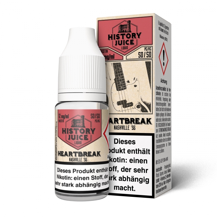 Heartbreak (Frucht, Brause, Menthol) - HISTORY JUICE