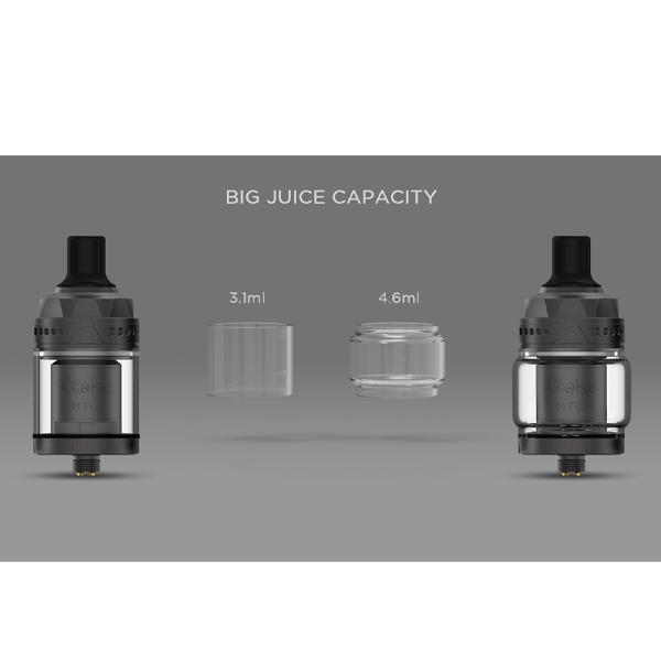 Intake MTL RTA (Schwarz und Gunmetal) Selbstwickel Tankverdampfer - AUGVAPE