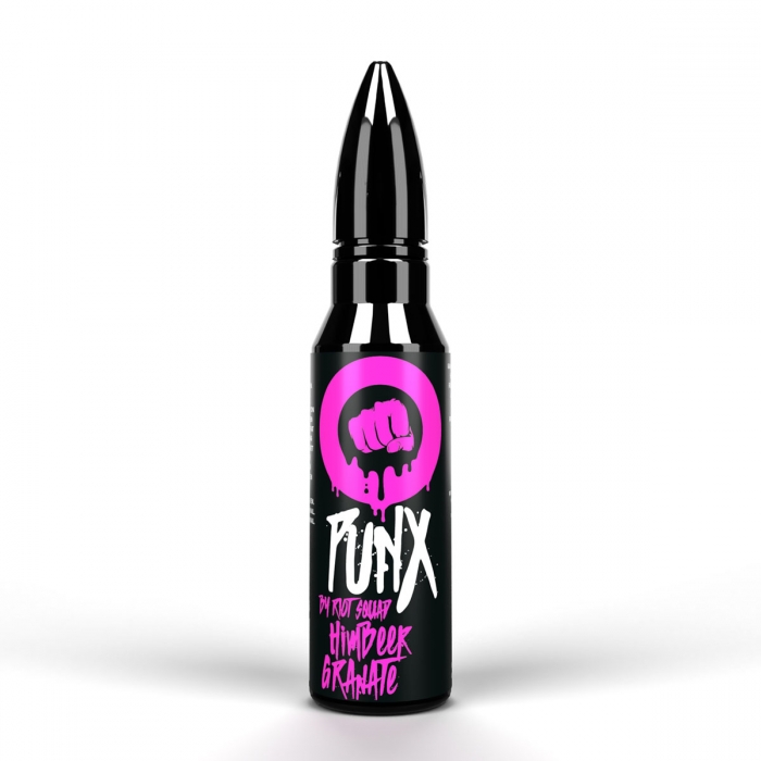 PUNX Raspberry Grenade - 50 ml Overdosed E-Liquid - Riot Squad