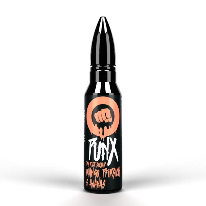 PUNX Mango, Pfirsich & Ananas - 50 ml Overdosed  E-Liquid - Riot Squad