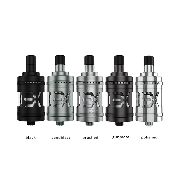 Expromizer V5 RTA (schwarz, gunmetal, sandblast) -Selbstwickel-Tankverdampfer - Exvape