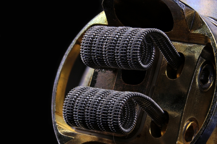 Mini-Staggerton Dual Handmade Coil 0.14 Ohm - Cushion Vapor