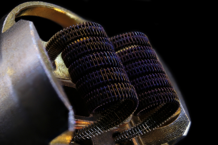 Mini-Staggerton Dual Handmade Coil 0.14 Ohm - Cushion Vapor