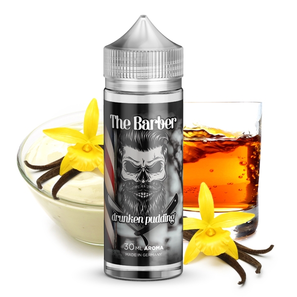 The Barber Drunken Pudding Longfill Aroma 10 ml - Kapka`s Flava