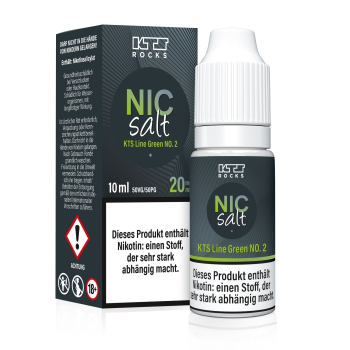 Green No2 Nikotinsalzliquid (Mango, Kaktus & Johannisbeere) - KTS