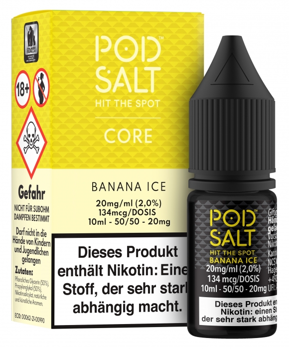 CORE Banana Ice Nikotinsalzliquid - POD SALT