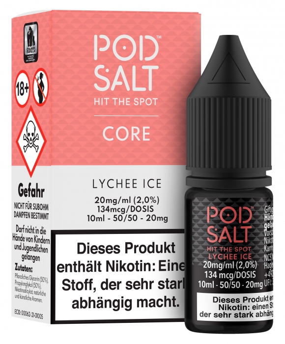 CORE Lychee Ice Nikotinsalzliquid - POD SALT