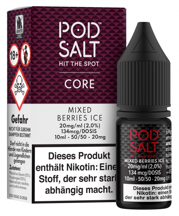 CORE Mixed Berries Ice Nikotinsalzliquid - POD SALT