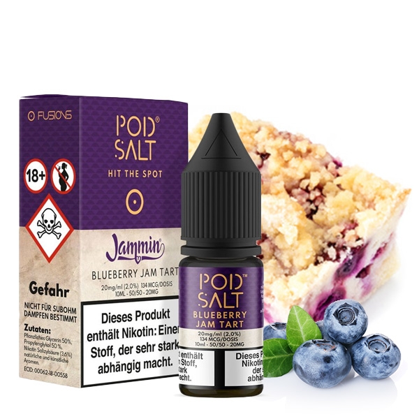 FUSION Berry Jam Tart Nikotinsalzliquid - POD SALT