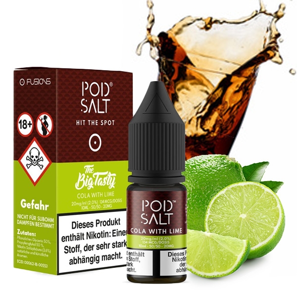 FUSION Cola Lime Nikotinsalzliquid - POD SALT