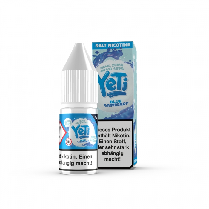 Blue Raspberry 10ml Nikotinsalzliquid (Blaubeere & Himbeere) - Yeti