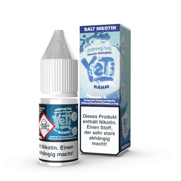 Bhm 10ml Nikotinsalzliquid (Energy & Frische) - Yeti