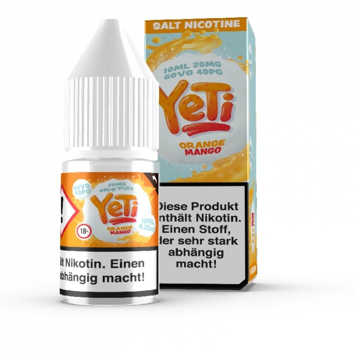 Orange Mango 10ml Nikotinsalzliquid ( Orange & Mango) - Yeti