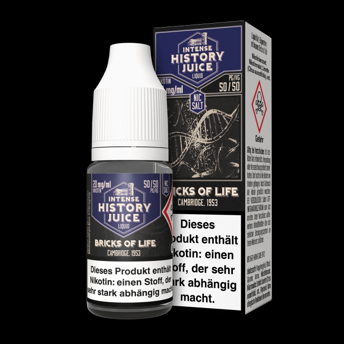 Equality (Himbeer-Cassis) Nikotinsalzliquid - INTENSE HISTORY JUICE
