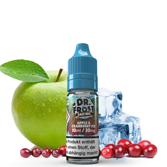 Apple Cranberry Ice Nikotinsalzliquid - Dr. Frost