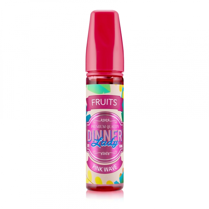 Pink Wave Fruits Shortfill (Erdbeere, Zitrone & Kokosnuss) - Dinner Lady