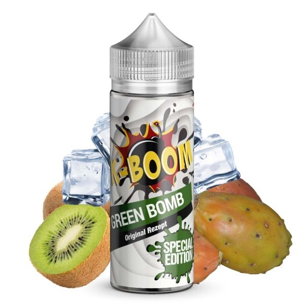 Green Bomb Longfill-Aroma (Kiwi, Kaktus & Koolada) - K-Boom