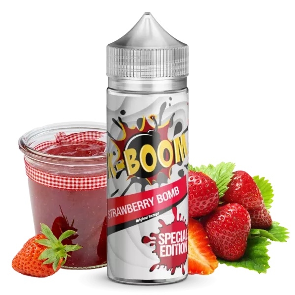 Strawberry Bomb Longfill-Aroma (Erdbeermarmelade) - K-Boom