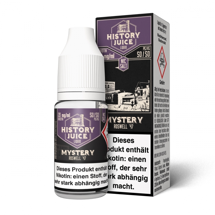 Mystery (frischer Fruchtmix) Nikotinsalzliquid - HISTORY JUICE