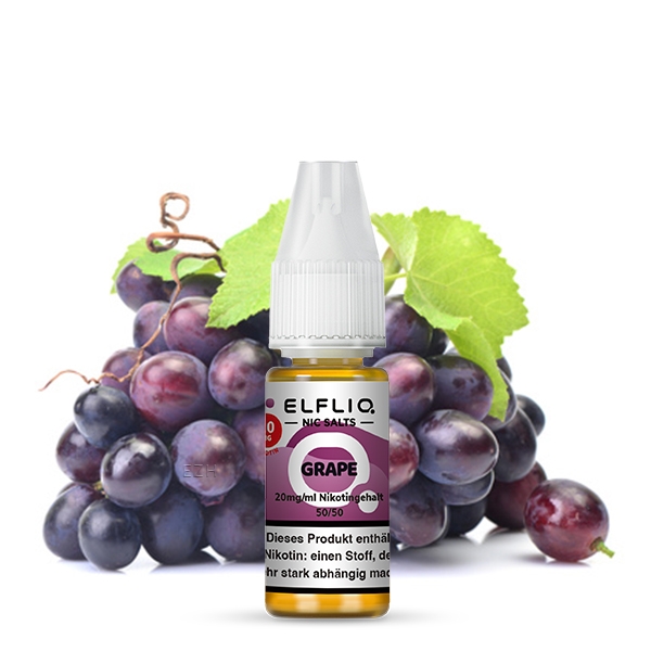 Grape Nikotinsalzliquid (Weintraube) - Elfliq (ELFBAR)