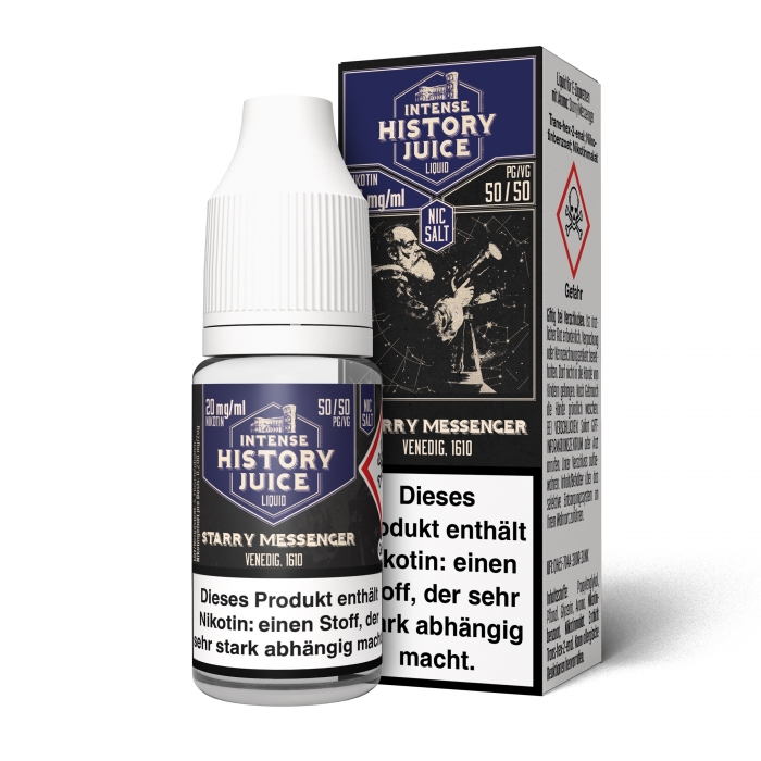 Starry Messenger (Grner Apfel) Nikotinsalzliquid - INTENSE HISTORY JUICE