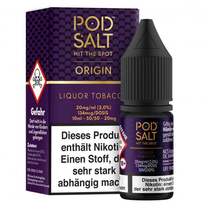 ORIGIN Liqour Tobacco Nikotinsalzliquid - POD SALT