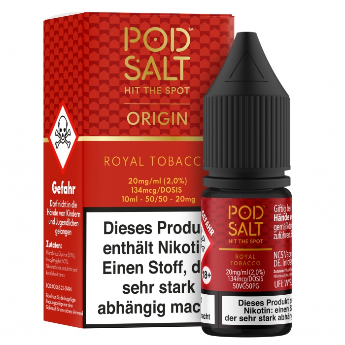 ORIGIN Royal Tobacco Nikotinsalzliquid - POD SALT