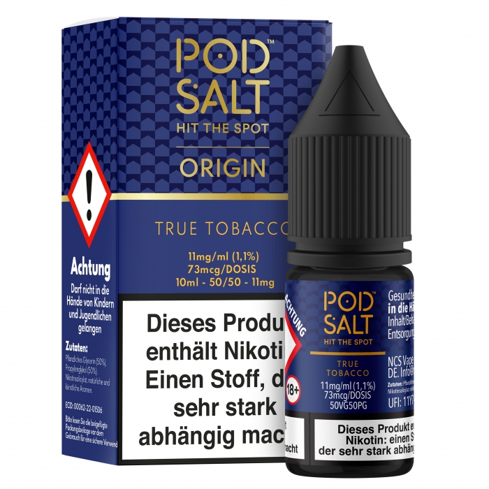 ORIGIN True Tobacco Nikotinsalzliquid - POD SALT