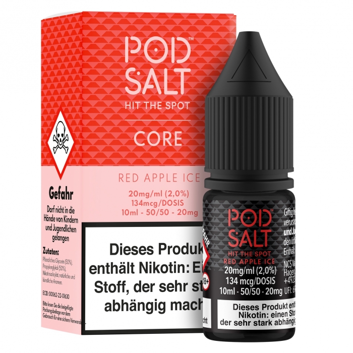 CORE Red Apple Ice Nikotinsalzliquid - POD SALT