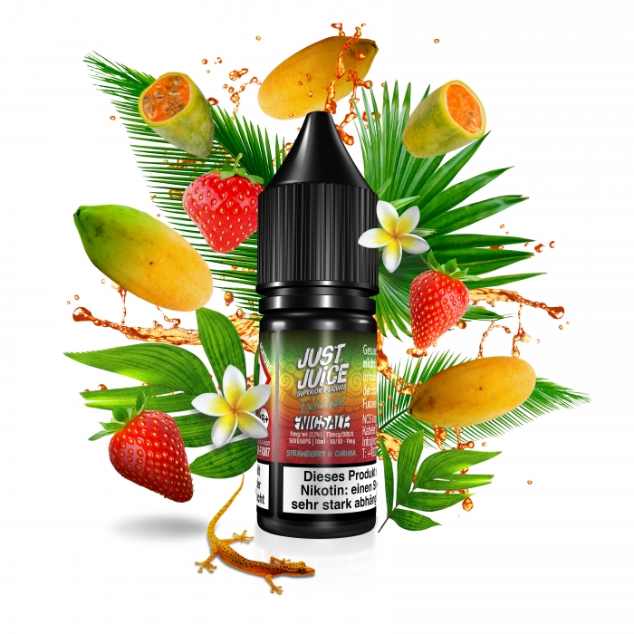 Strawberry & Curuba Nikotinsalzliquid - Just Juice