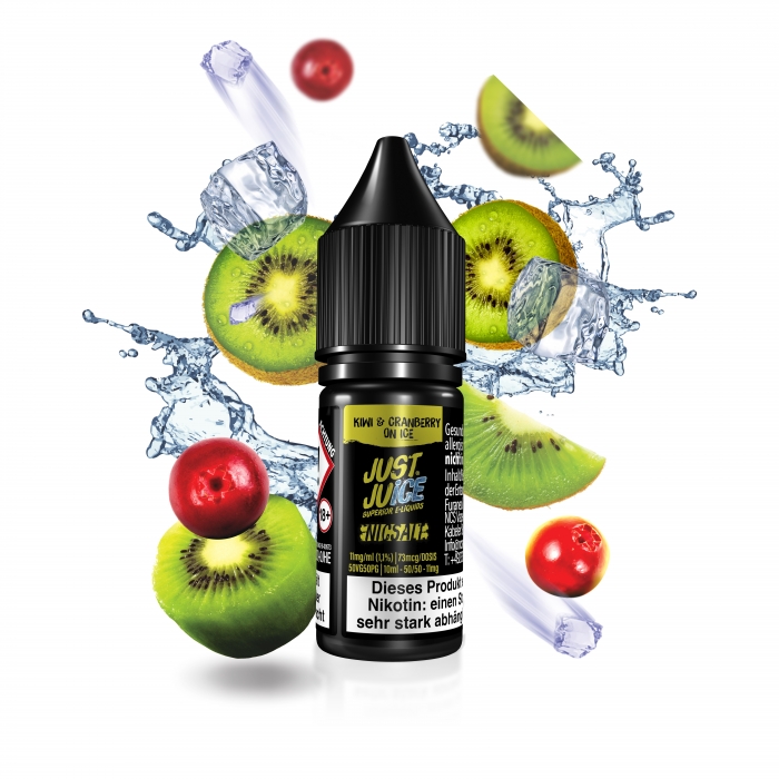 Kiwi Cranberry Ice Nikotinsalzliquid - Just Juice