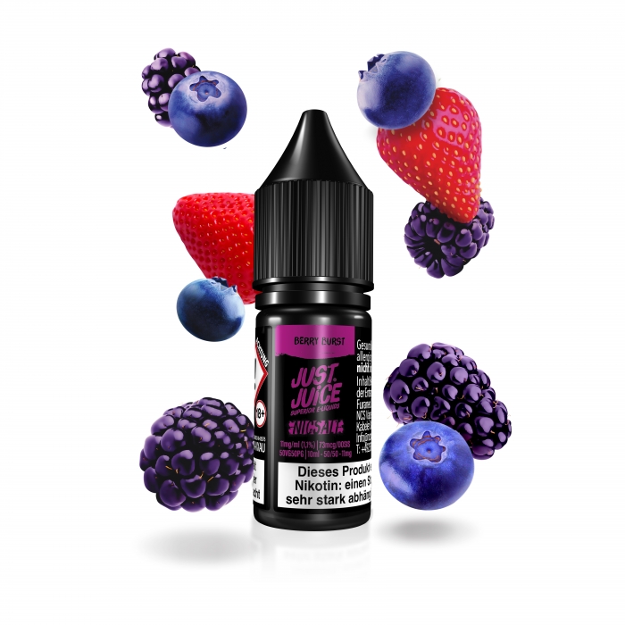 Berry Burst Nikotinsalzliquid - Just Juice