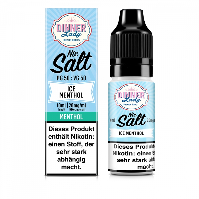 Ice Menthol Nikotin Salz Liquid - Dinner Lady