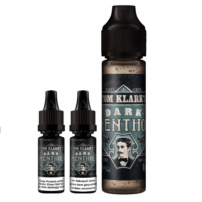 *NEU* Tom Klark Dark Menthol Premium Fertigliquid 60ml Shortfill - E-Liquid made in Germany