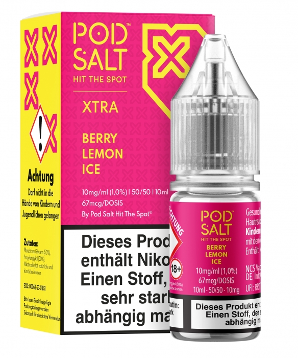 XTRA BERRY LEMON ICE Nikotinsalzliquid - POD SALT