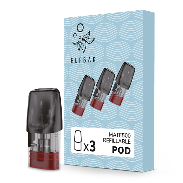 **Mate 500 Refillable Pod 1.2 Ohm - Elfbar