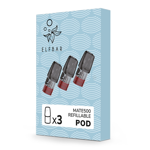 **Mate 500 Refillable Pod 1.2 Ohm - Elfbar