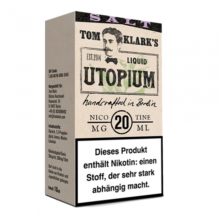 UTOPIUM Nikotinsalzliquid - TOM KLARK