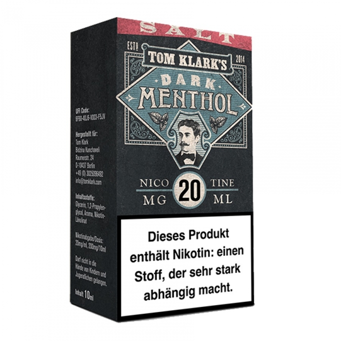 DARK MENTHOL Nikotinsalzliquid - TOM KLARK