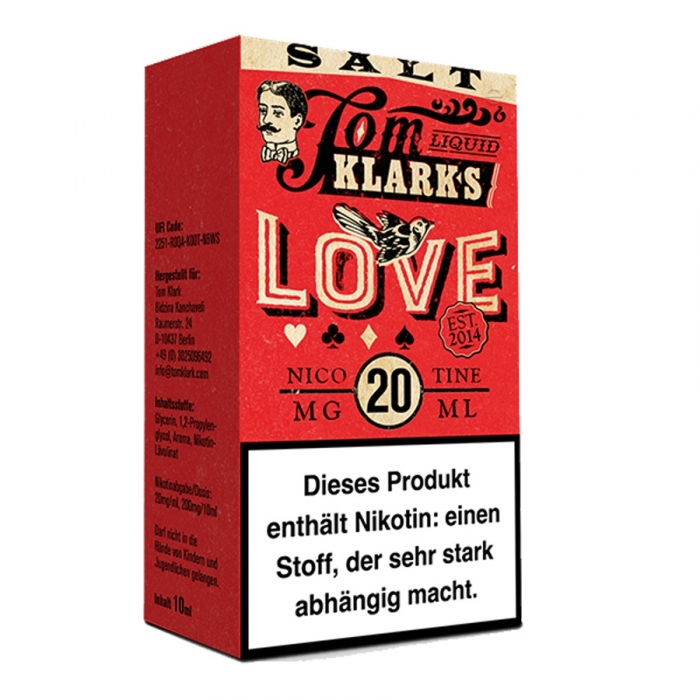 LOVE Nikotinsalzliquid - TOM KLARK