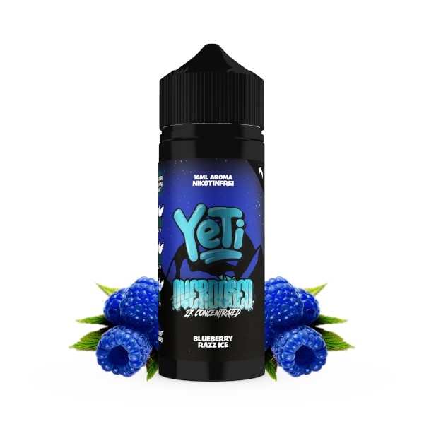 Blueberry Razz Ice Overdosed Longfill-Aroma - YeTi